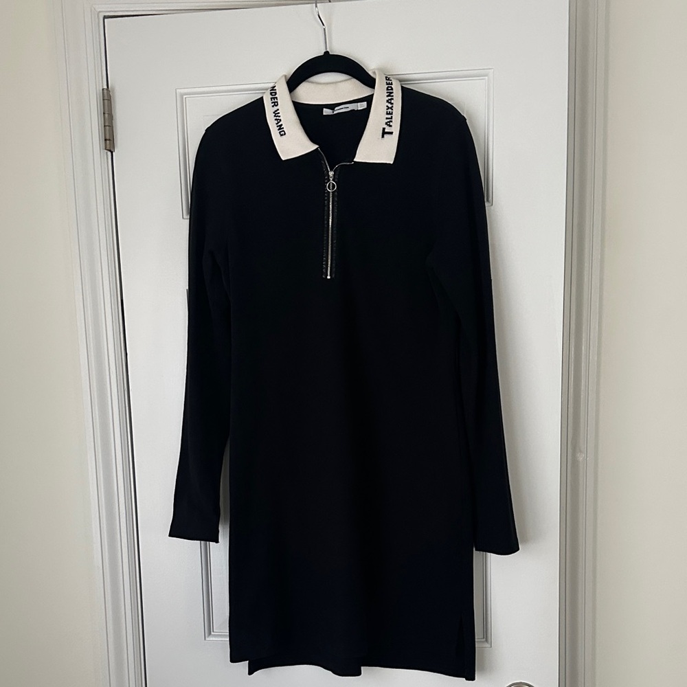 T Alexander Wang Dress with White Collar
